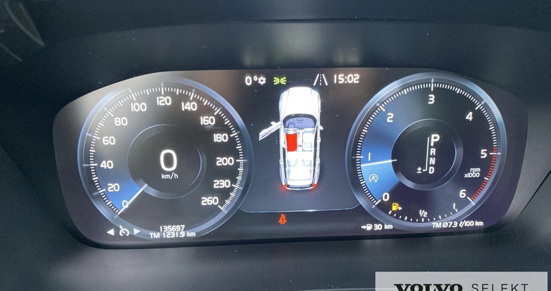 Volvo V60 cena 99999 przebieg: 135677, rok produkcji 2019 z Nekla małe 326